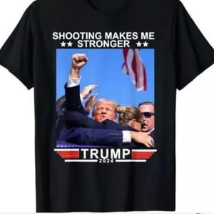 Trump Shot Assassination Attempt 2024 T-Shirt Unisex Shirt